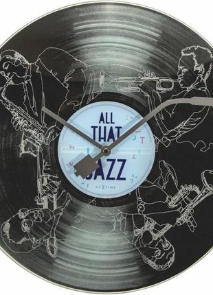 Настінний годинник "all the jazz" ø43 см1 фото