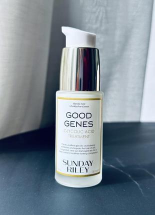 Sunday riley good genes glycolic acid treatment сыворотка с гликолевой кислотой