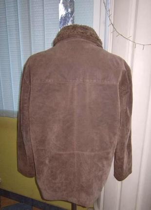 Большая кожаная мужская куртка authentic. германия. лот 8513 фото