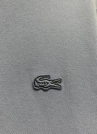 Лонгслив с воротничком кофта поло мужская lacoste4 фото