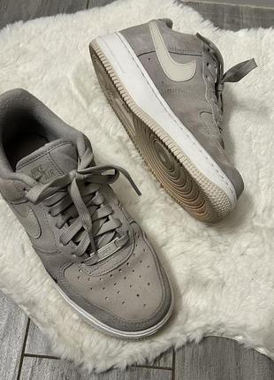 Замшевые кроссовки nike air force 14 фото