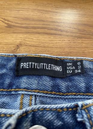 Прямые джинсы prettylittlething4 фото