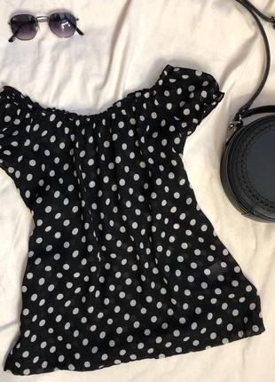 Блузочка в горох