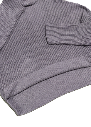Abercrombie &amp; fitch кофта свитер вязаный с выпущенными плечами оверсайз oversize4 фото