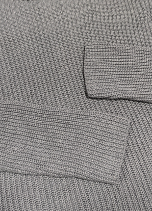 Abercrombie &amp; fitch кофта свитер вязаный с выпущенными плечами оверсайз oversize5 фото