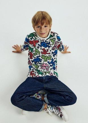 Футболка reserved keith haring