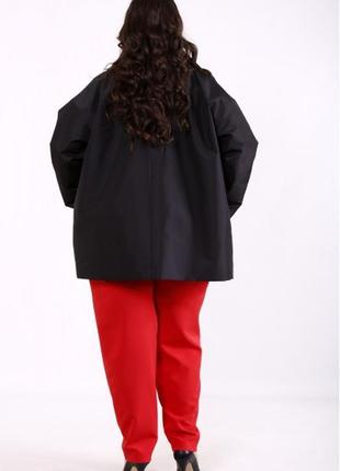 Куртка демісезонна чорна плащівка батал великих розмірів 42-74 різних кольорів3 фото