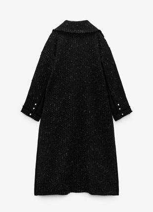 Zara studio комбинированное пальто zara лимитированная серия3 фото
