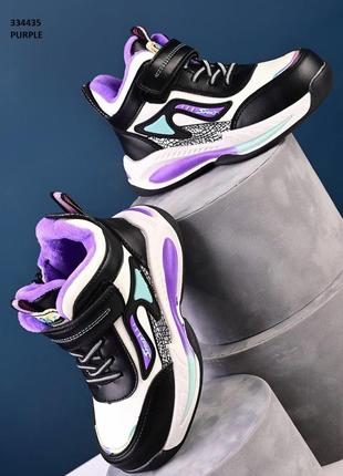 Кроссовки на флис деми 27,28,29р,девочка