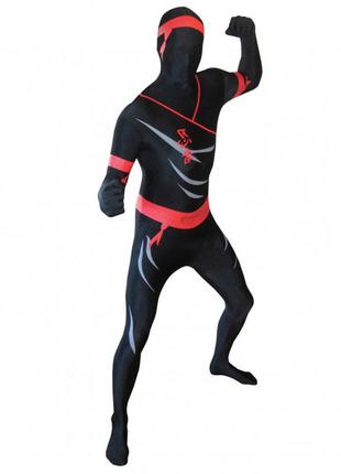 Костюм карнавальный ниндзя вторая кожа morphsuit