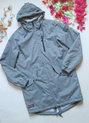 Шикарная тёплая непромокаемая куртка парка эвро зима cropp 💜❄️💜1 фото