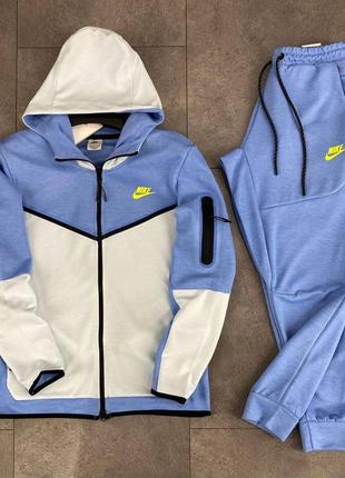 Чоловічий спортивний костюм мужской спортивный костюм nike tech fleece1 фото