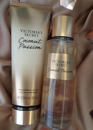 Оригінальний спрей victoria's secret. міст вікторія сікрет. мист. coconut passion