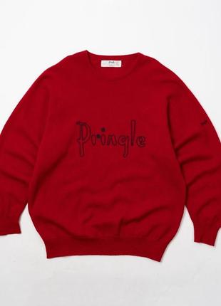 Pringle sports vintage wool sweater чоловічий светр