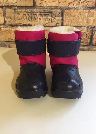 Зимние сапоги/ботинки/снобутсы для девочки «quechua» 20-21р.2 фото