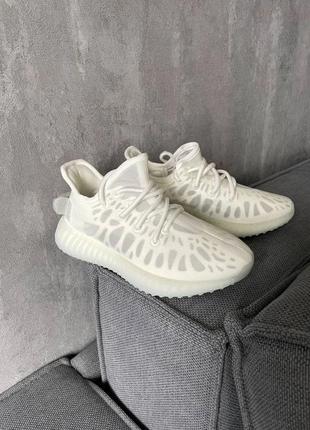 Кроссовки adidas yeezy 350 v2 mono white