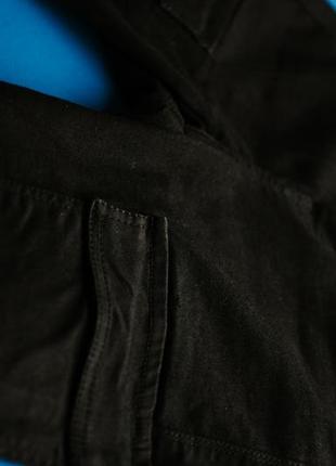 Черные плотные скинни джинсы6 фото