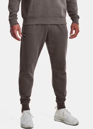 Оригінальні утеплені штани under armour rival  fleece joggers  / 1357128-176