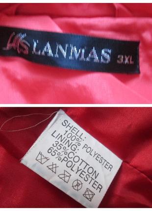 Суперовая демисезонная яркая куртка lanmas 💜🌺💜10 фото