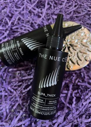 Потужна сироватка для росту волосся the nue co supa thick scalp serum, 100ml. для лікування шкіри голови, проти випадіння