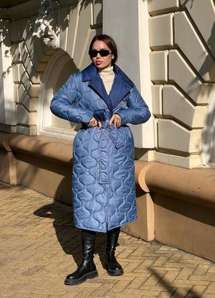 Зимове стьобане пальто жіноче,женское зимнее пальто стёганое,зимова куртка,зимняя куртка3 фото