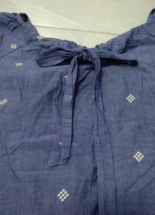 Блузка стилизована под вышиванку3 фото