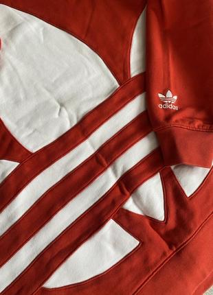 Спортивный костюм adidas originals красный худи5 фото