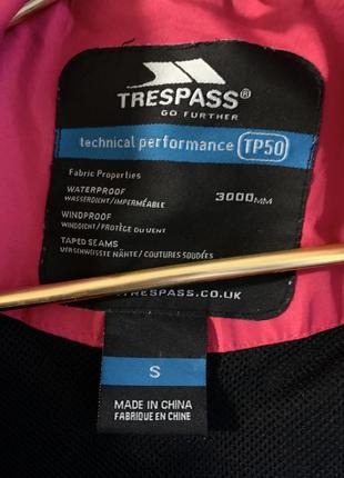 Куртка вітрівка trespass водонепроникна вітрозахисна