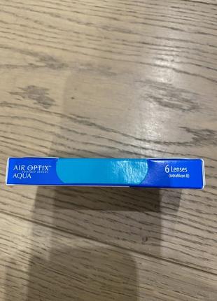 Контактні лінзи air optix aqua4 фото