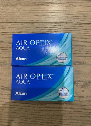 Контактные линзы air optix aqua1 фото