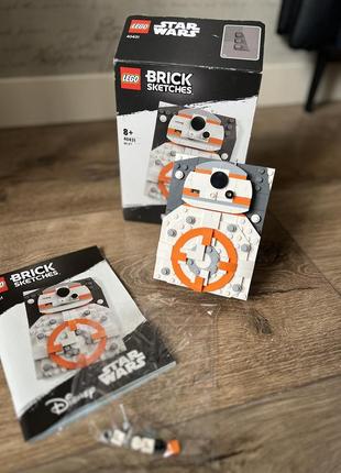 Конструктор lego 40431 brick sketches star wars