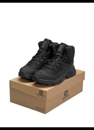 Salomon quest element gtx gore-tex all black3 фото