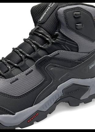 Salomon quest element gtx gore-tex dark grey black3 фото