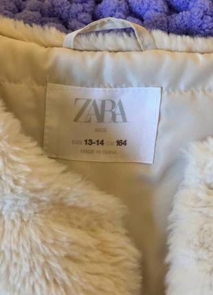 Тепла модна жилетка zara3 фото