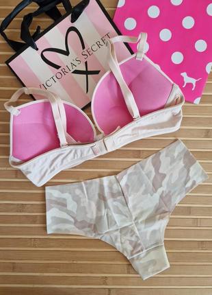 Комплект подвійний пуш ап плюс victorias secret pink super push оригінал2 фото