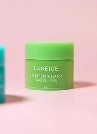 Набор маска для губ laneige lip sleeping mask 4х8г до 2026г8 фото