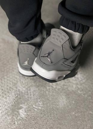 Nike air jordan 4 retro cool grey5 фото