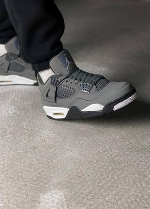 Nike air jordan 4 retro cool grey4 фото