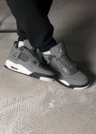 Nike air jordan 4 retro cool grey8 фото