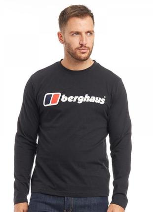 Тонкий хлопковый лонгслив от berghaus