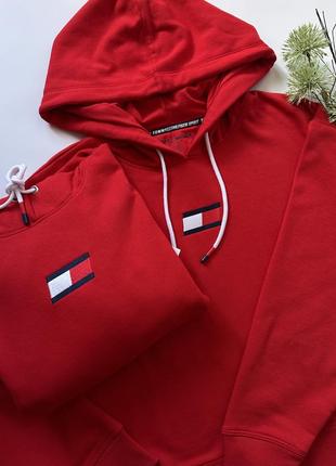 Худи на флисе от tommy hilfiger3 фото