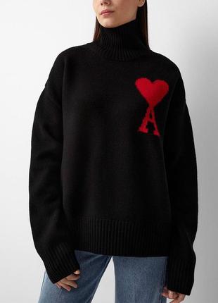Стильний теплий светр в стилі ami
