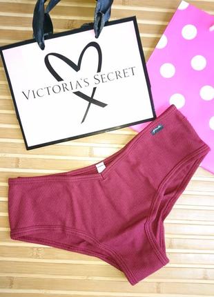 Базові трусики чікі оригінал victorias secret cotton cheekster underwear