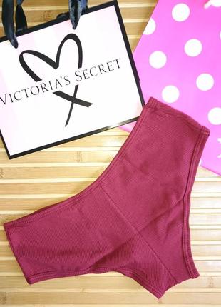 Базовые трусики чики оригинал victorias secret cotton cheekster underwear2 фото