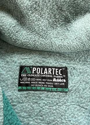 Мужская винтажная флисовая кофта флиска eider polartec