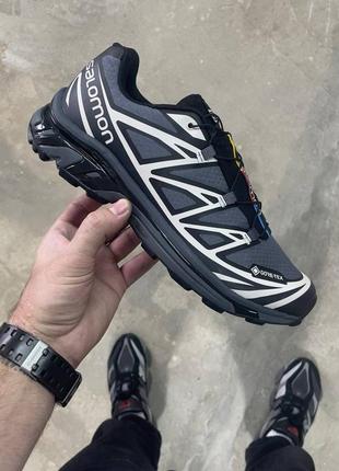 Salomon xt-6 gore-tex black lunar rock