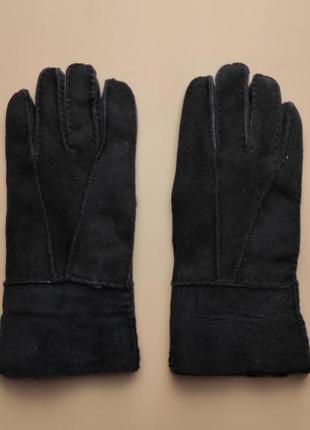 Мужские замшевые перчатки/ размер 9,5