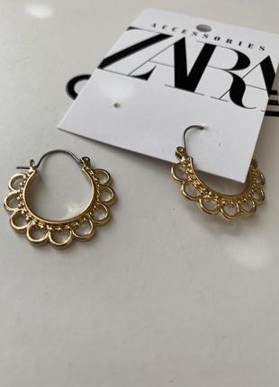 Сережки серьги zara оригінал