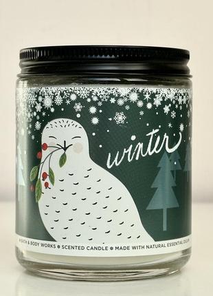 Парфюмированная свеча winter от love bath and body works