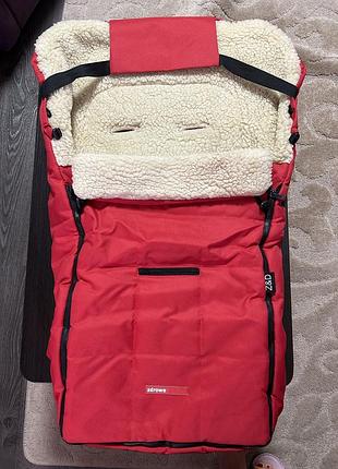 Зимний конверт в коляску, санки